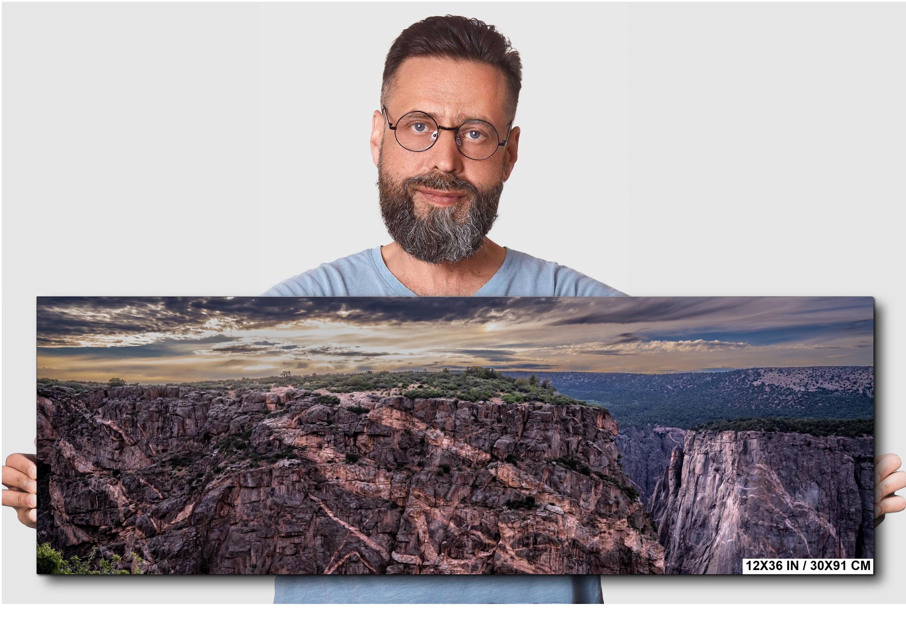 Black Canyon of the Gunnison Print: Colorado National Park Landscape Wall Art