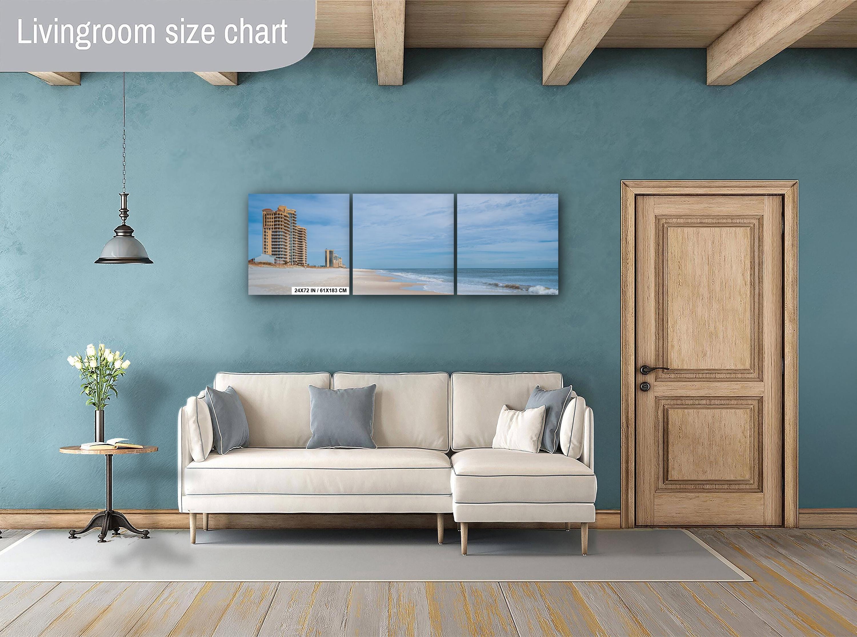 Quiet Perdido Key Beach with Lone Towers Florida Panhandle Winter Print Wall Art Photography Aluminum/Acrylic/Metal/Canvas Travel Decor