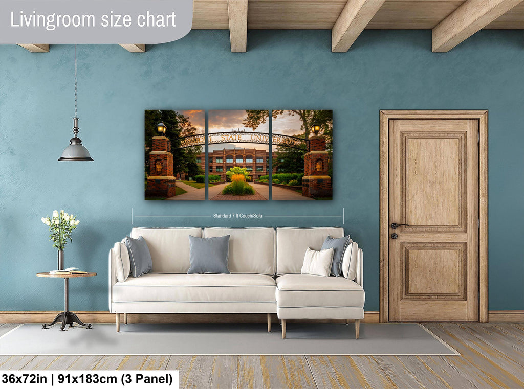 Bemidji State University Minnesota Entrance Arch Photography Wall Art