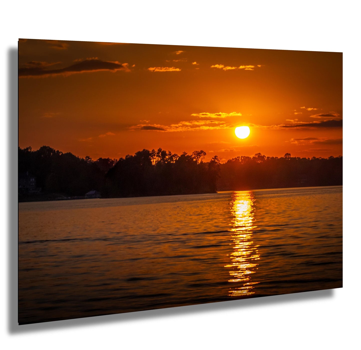 Moments Before Sundown on Lake Keowee South Carolina Print Wall Art Photography Aluminum/Acrylic/Metal/Canvas Nature Home Decor Photography
