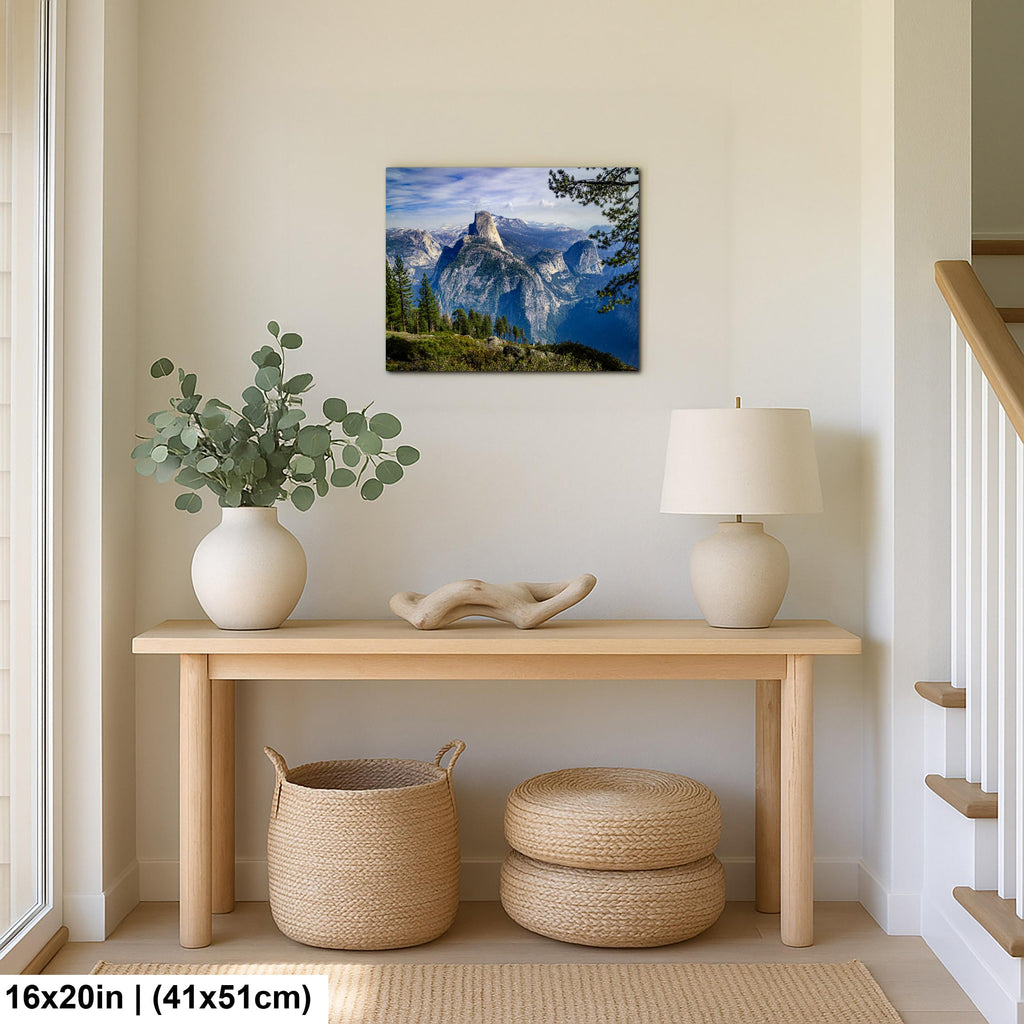 Half Dome from Glacier Point Yosemite National Park California Photography Print Mountain Landscape Wall Art