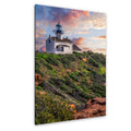 Beacon at Sunset: Point Loma Lighthouse San Diego California Photo Wall Art