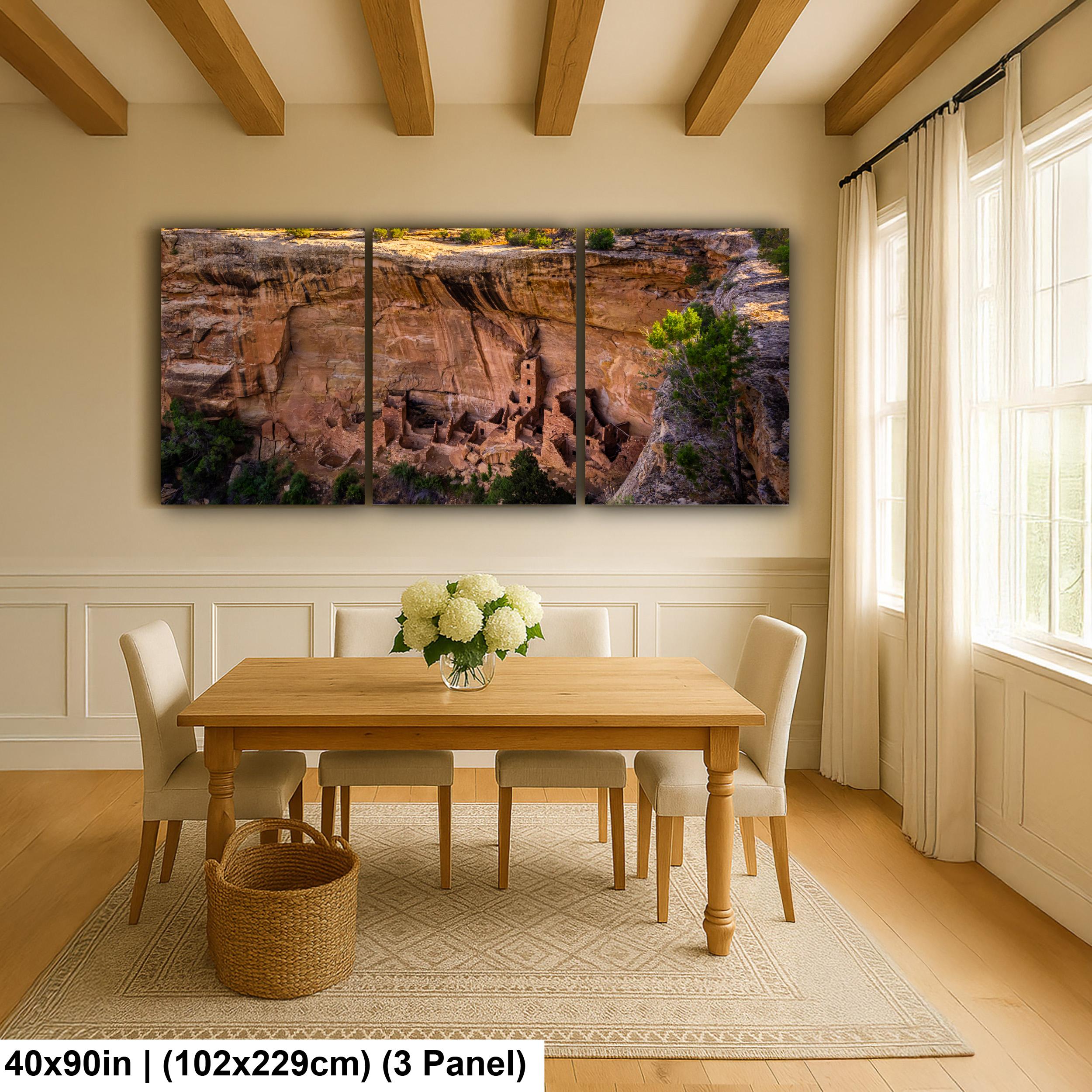 Cliff Palace at Mesa Verde National Park Photography Print, Cortez Colorado Wall Art, Ancient Pueblo Ruins Decor