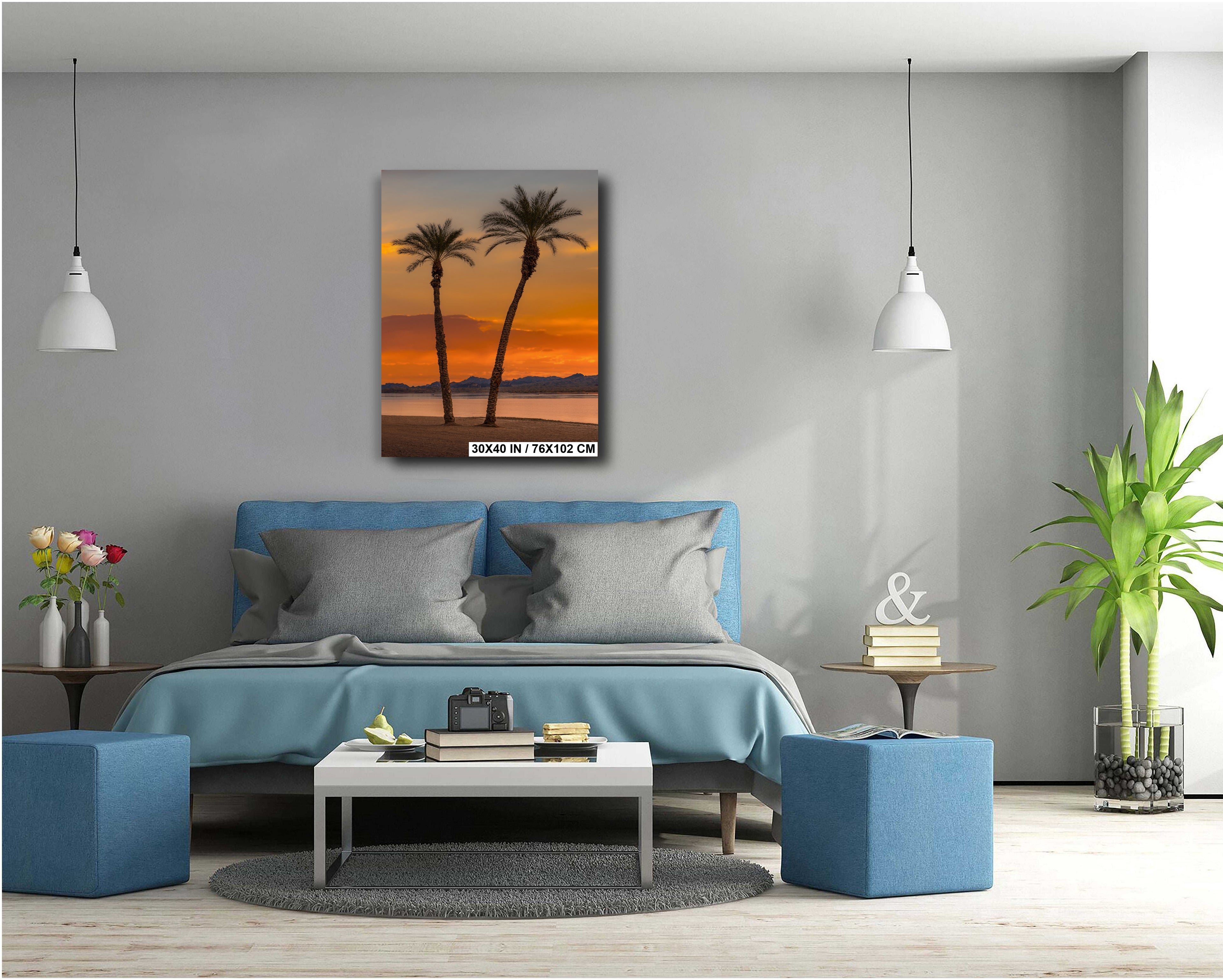 Lake Havasu Palm Tree Arizona Desert Nature Photography Wall Art