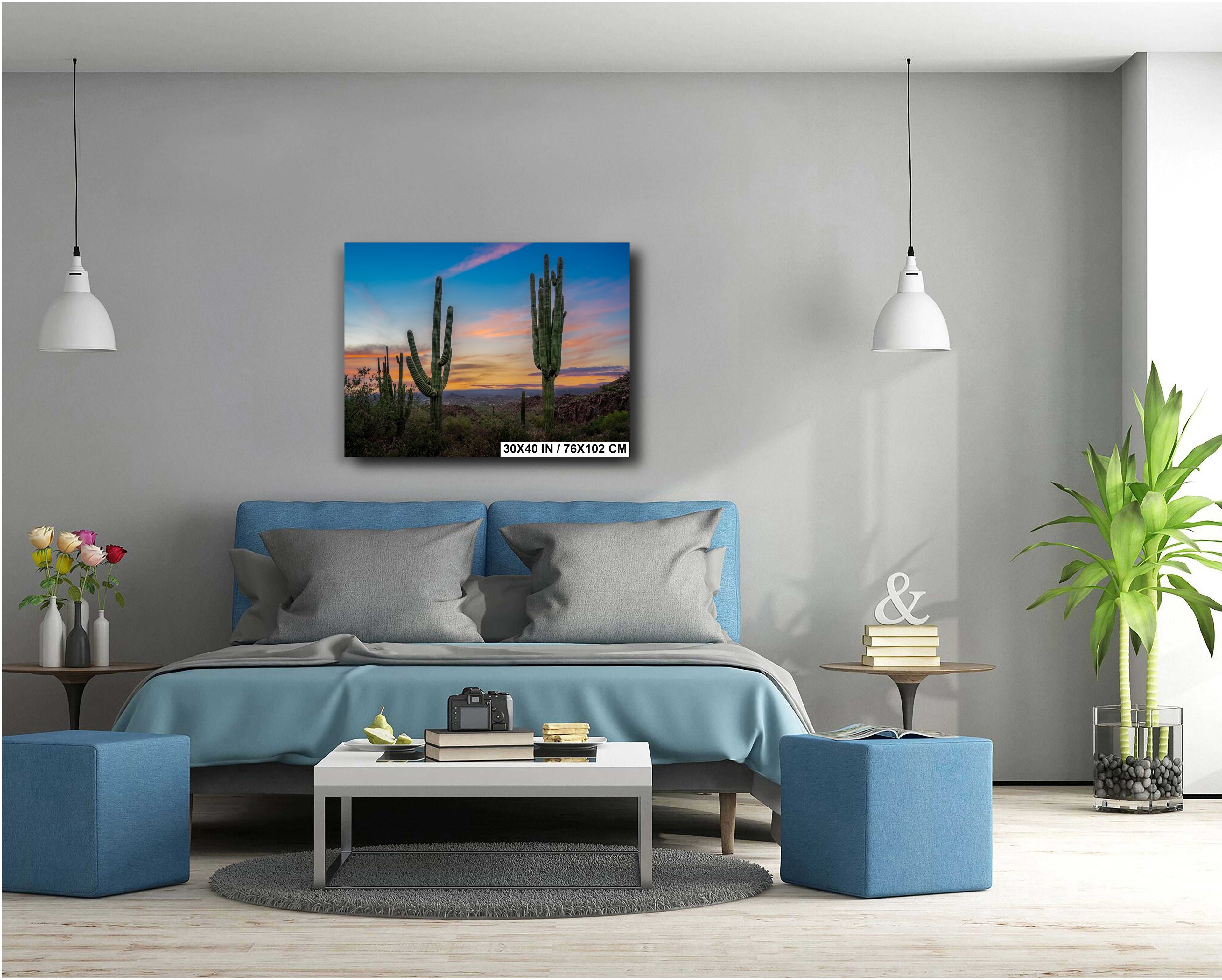 Saguaro Cactus Arizona Desert Landscape Photography Wall Art