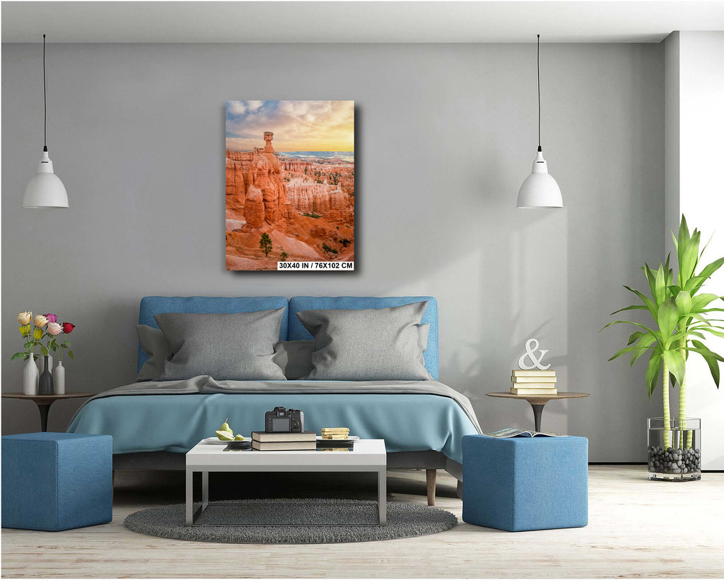 Bryce Canyon 'Thor's Hammer' Rock Formation Art Print