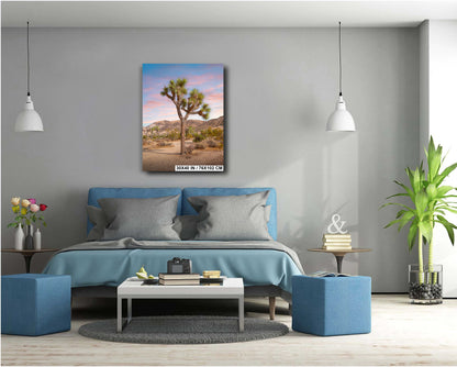 Joshua Tree Wall Art – California Desert Landscape Print on Premium Photo Paper