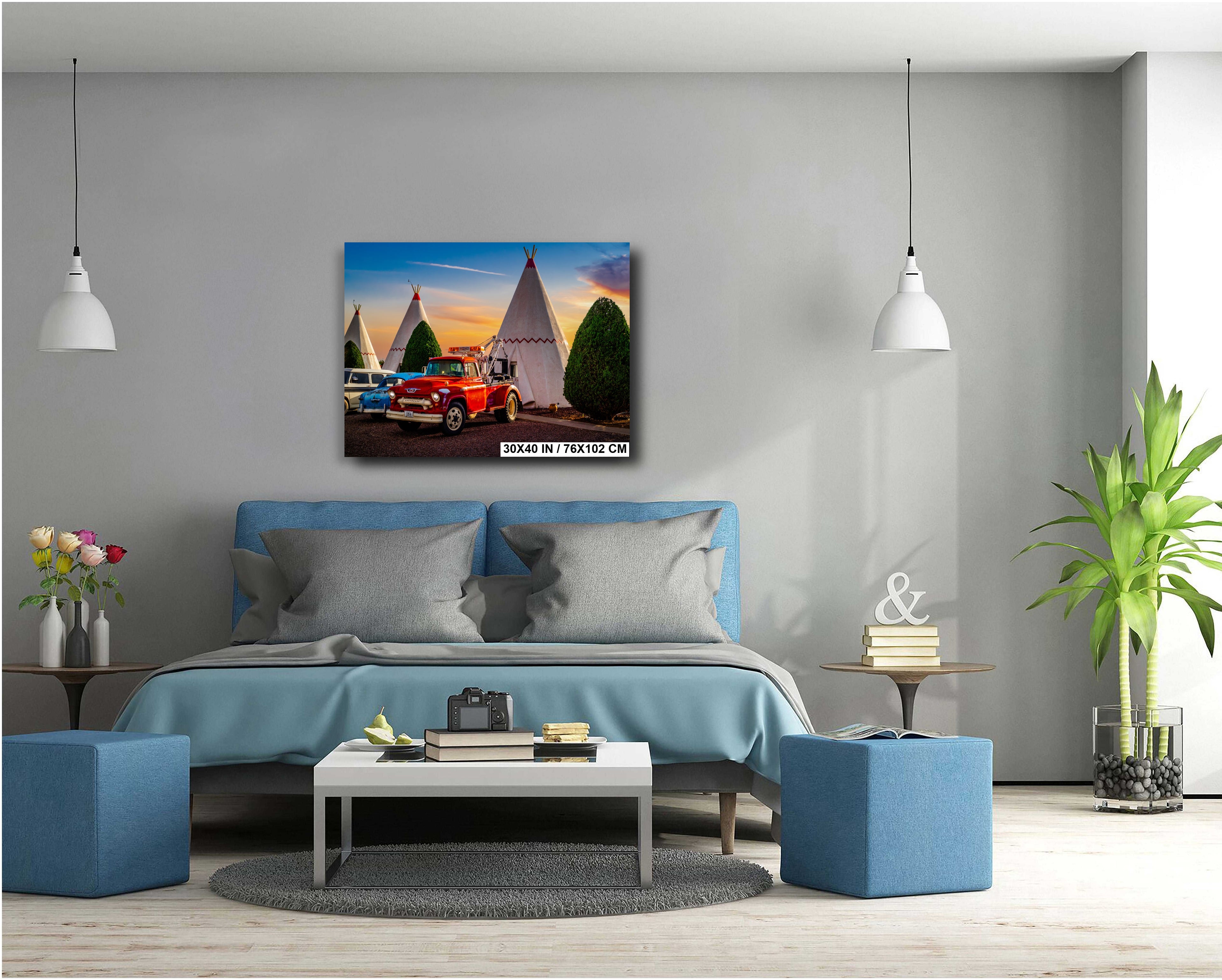 Route 66 Nostalgia: Wigwam Motel Wall Art Holbrook, Arizona Photography