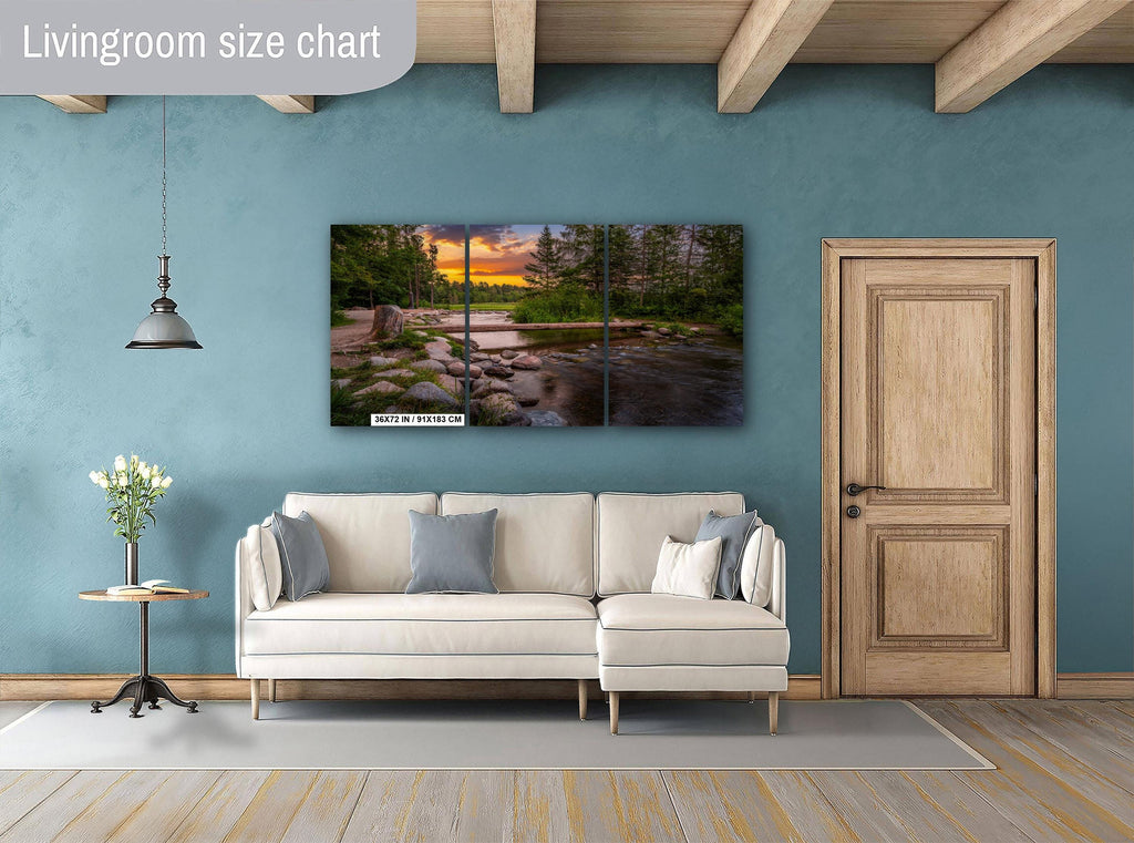 Lake Itasca Footbridge Sunset: Mississippi Headwaters Photography Wall Art