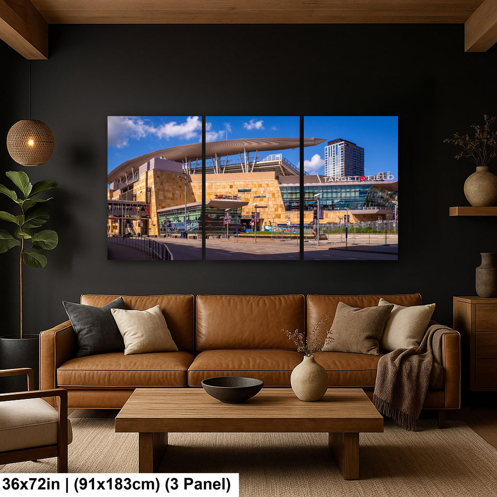 Downtown Ballpark: Target Field Minneapolis Minnesota Photography Wall Art