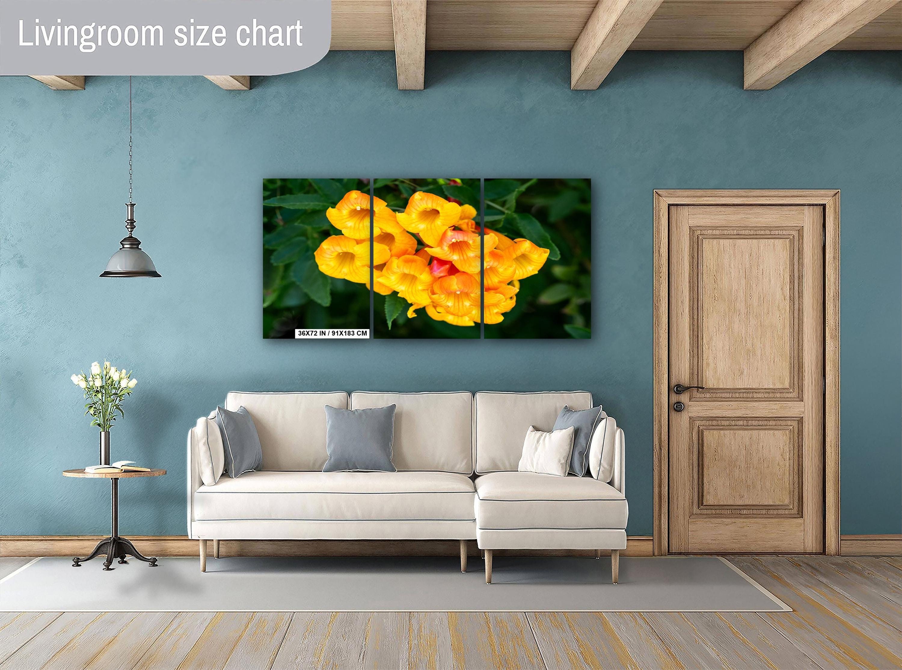 Yellow Bells Flower Print: Tucson Botanical Photography, Arizona Nature Art