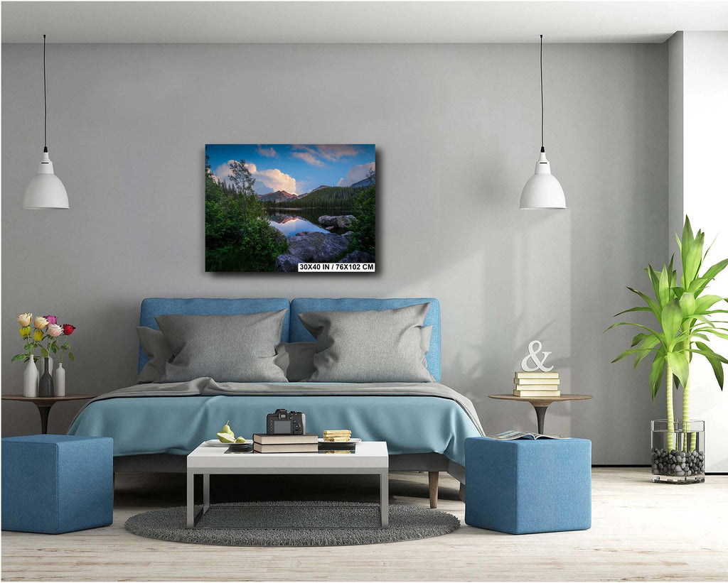 Bear Lake, Rocky Mountain National Park Photography Print: Colorado Landscape Wall Art