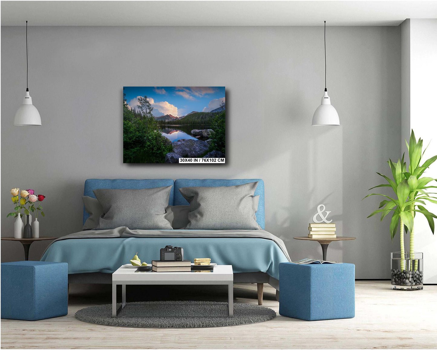 Bear Lake, Rocky Mountain National Park Photography Print: Colorado Landscape Wall Art