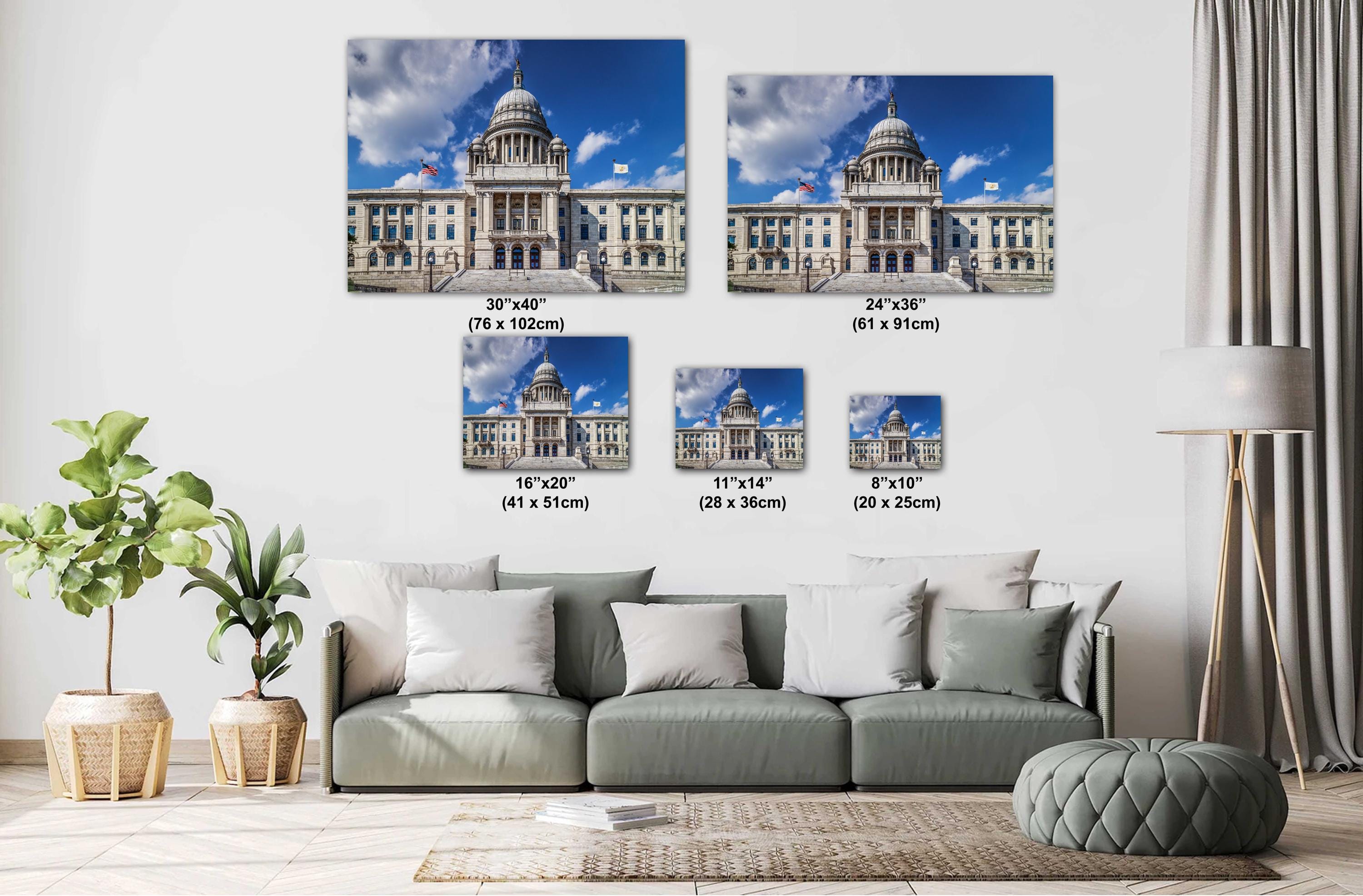 Rhode Island State House Print: Providence Architecture Photography