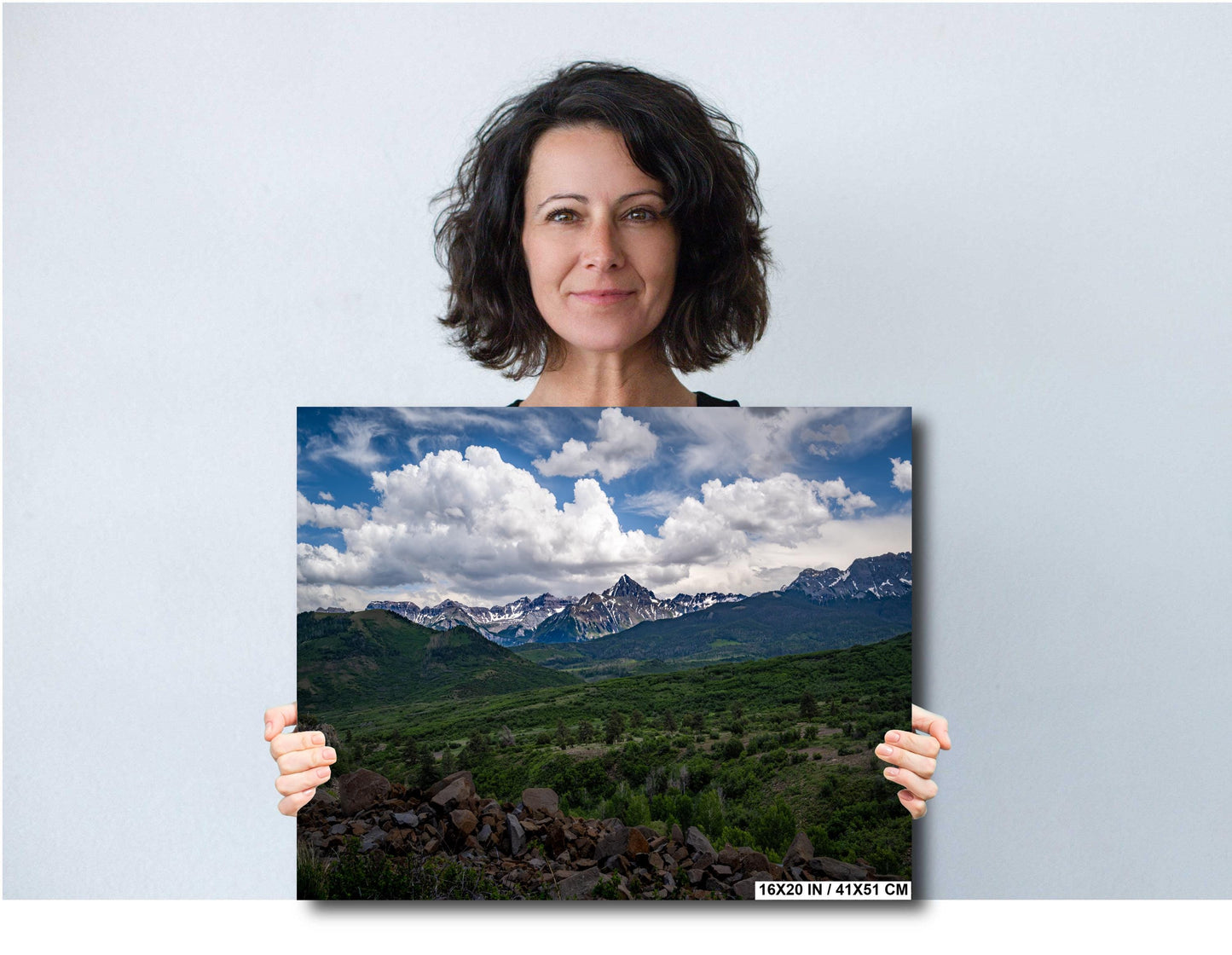 Breathtaking Views of Rocky Mountain Peaks from Colorado’s Telluride Wall Art Print Aluminum/Metal/Canvas Nature Landscape Photography