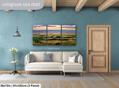 Badlands National Park, Rolling Hills Landscape, NaturePhotography Wall Art