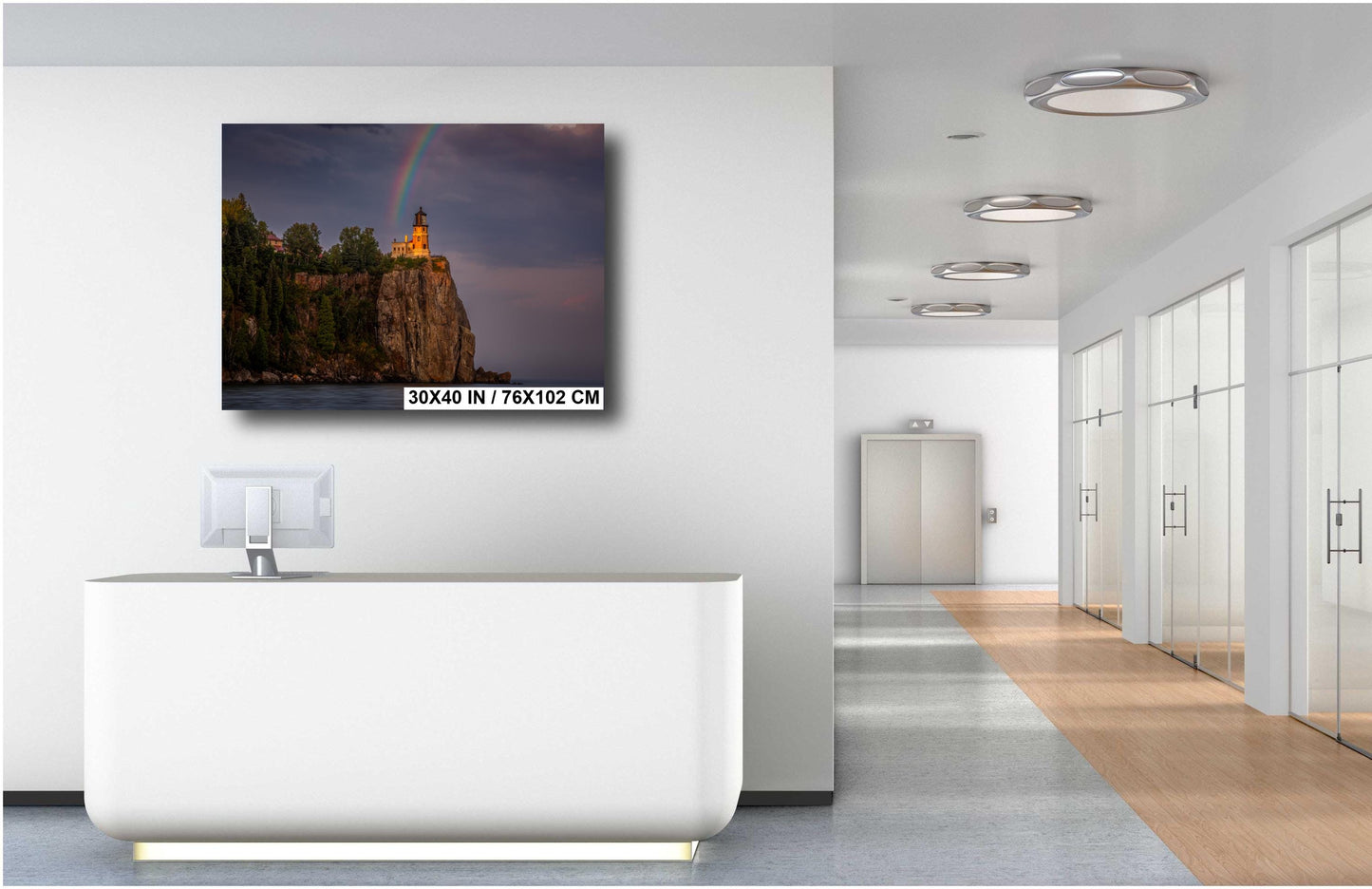 Split Rock Lighthouse Print - Minnesota Wall Art | Lake Superior Decor & Scenic Cliff Artwork