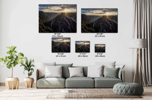 Black Canyon Sunrise Print: Colorado Landscape Photography
