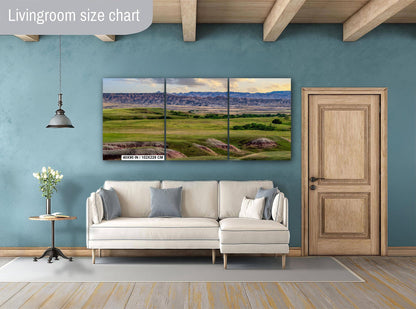 Badlands National Park Art: Rugged Canyon Landscape Photography