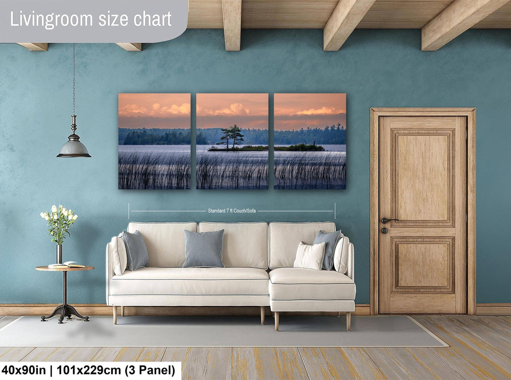 Voyageurs National Park, Minnesota Island with Pines, Serene Water, Photography Wall Art
