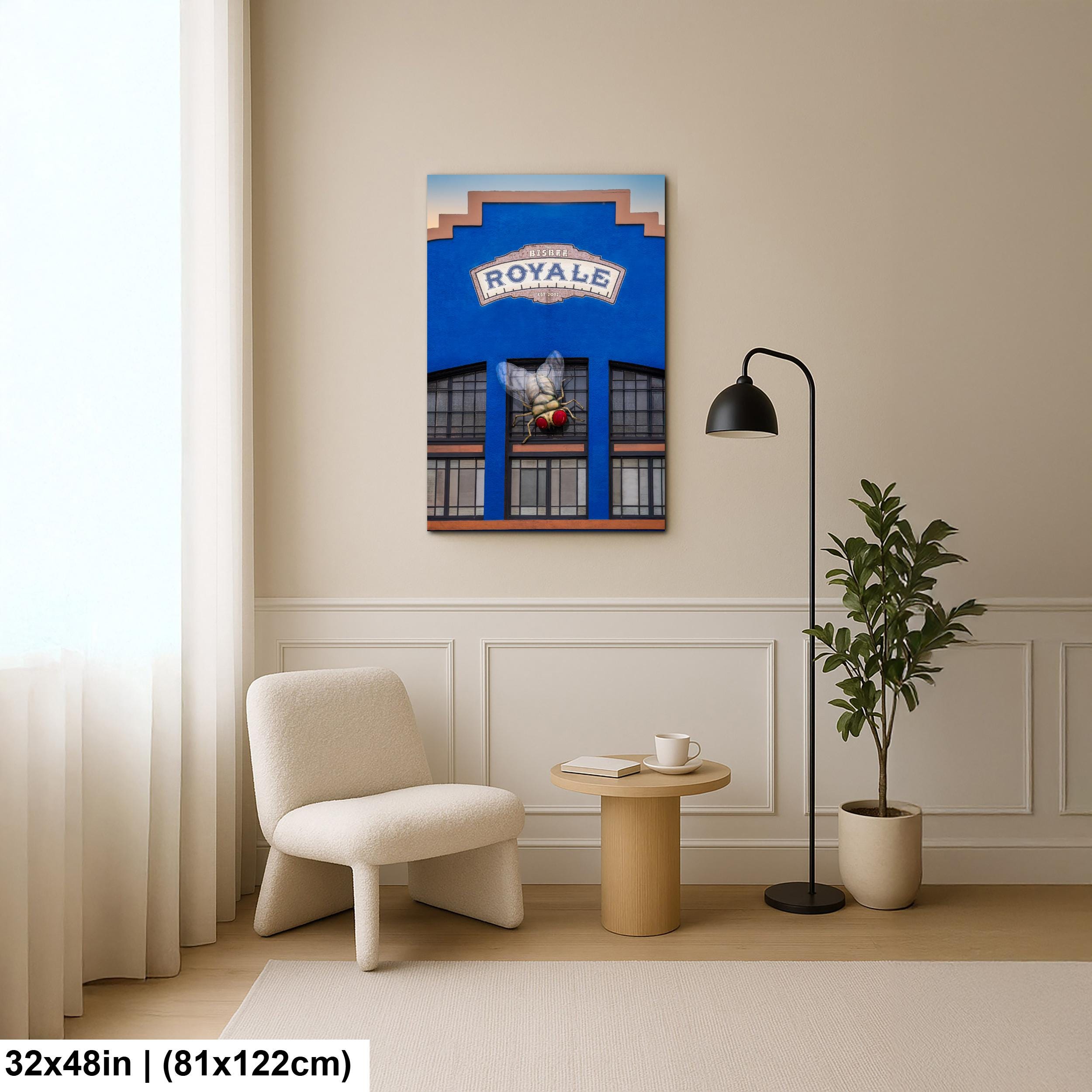 Bisbee Royale Theater Fly Sculpture Colorful Arizona Landmark Photography Wall Art