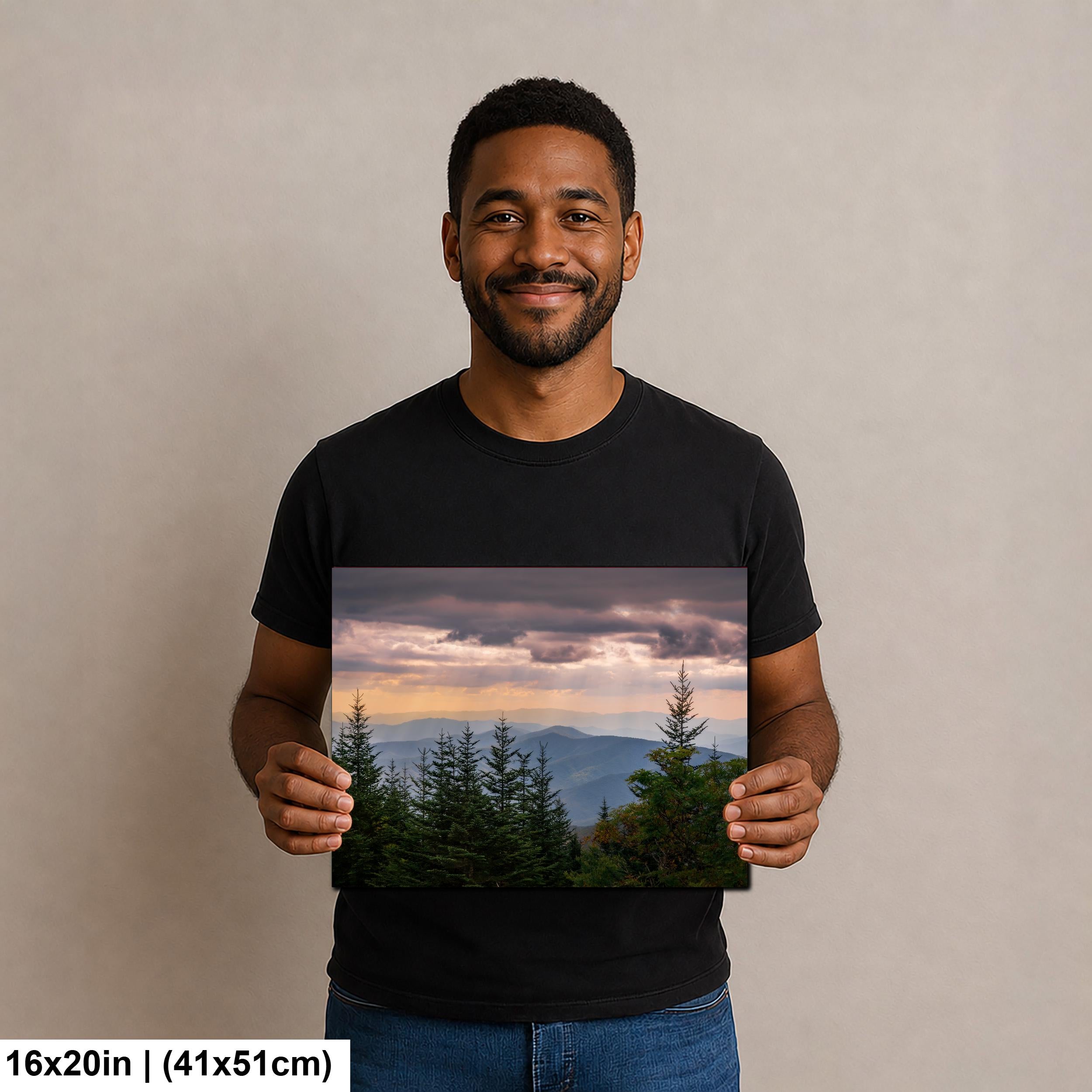 Storm Clearing: Great Smoky Mountains National Park TN Photography Wall Art