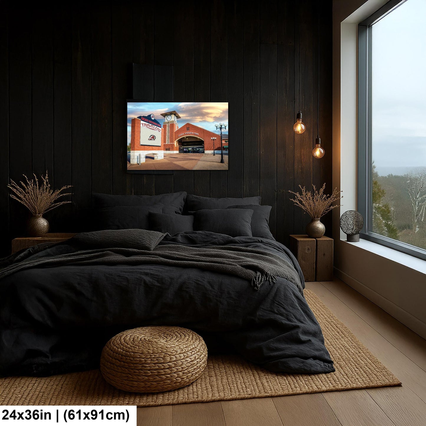 Dickey-Stephens Baseball Park Travelers Entrance, North Little Rock Arkansas, Photography Wall Art