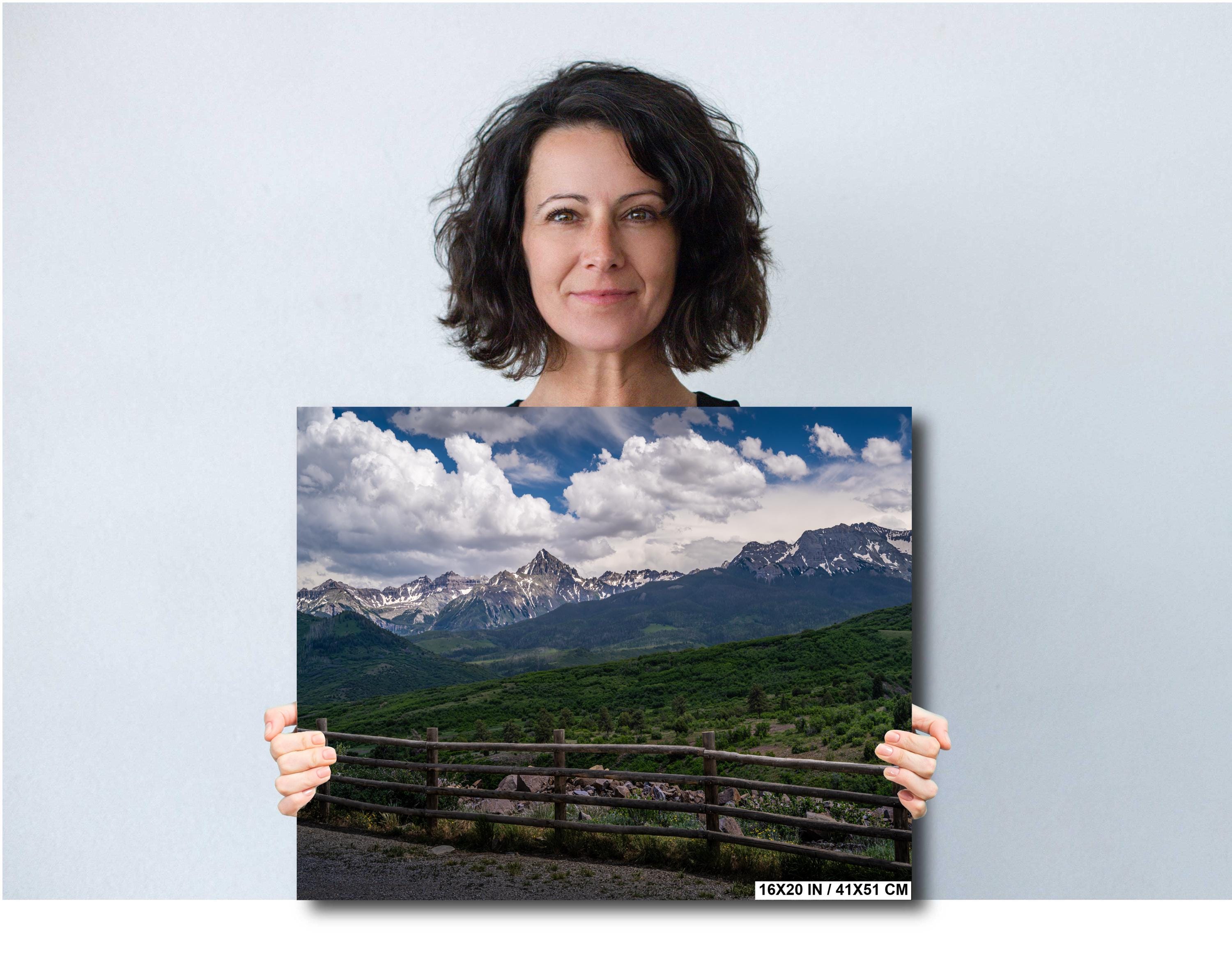 Million Dollar Highway Print: San Juan Rocky Mountains View