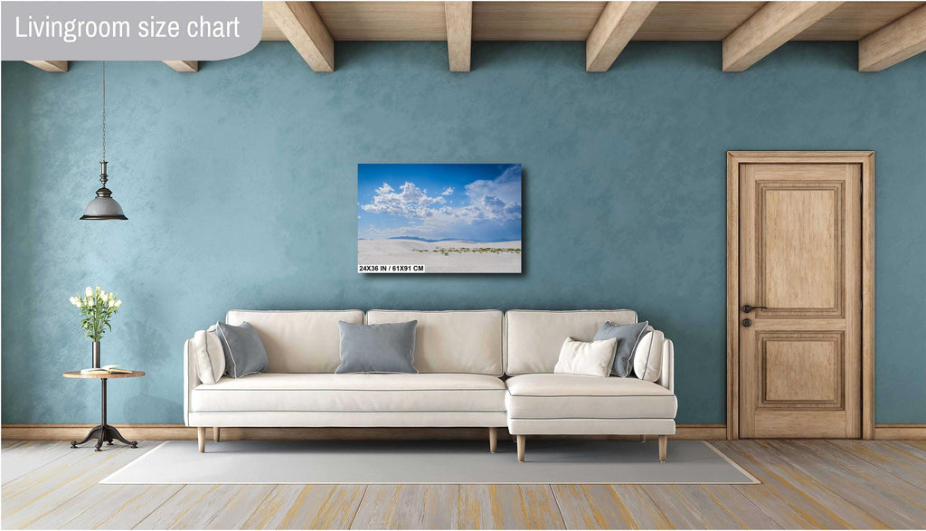 White Sands National Park Print: New Mexico Landscape Wall Art