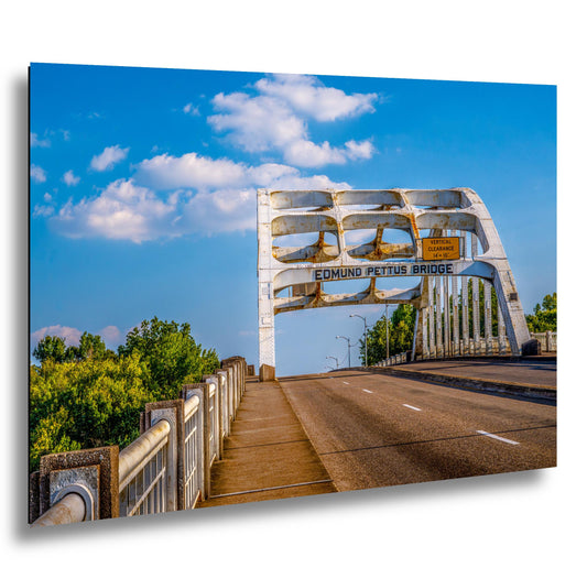 Edmund Pettus Bridge Selma Alabama Photography Wall Art