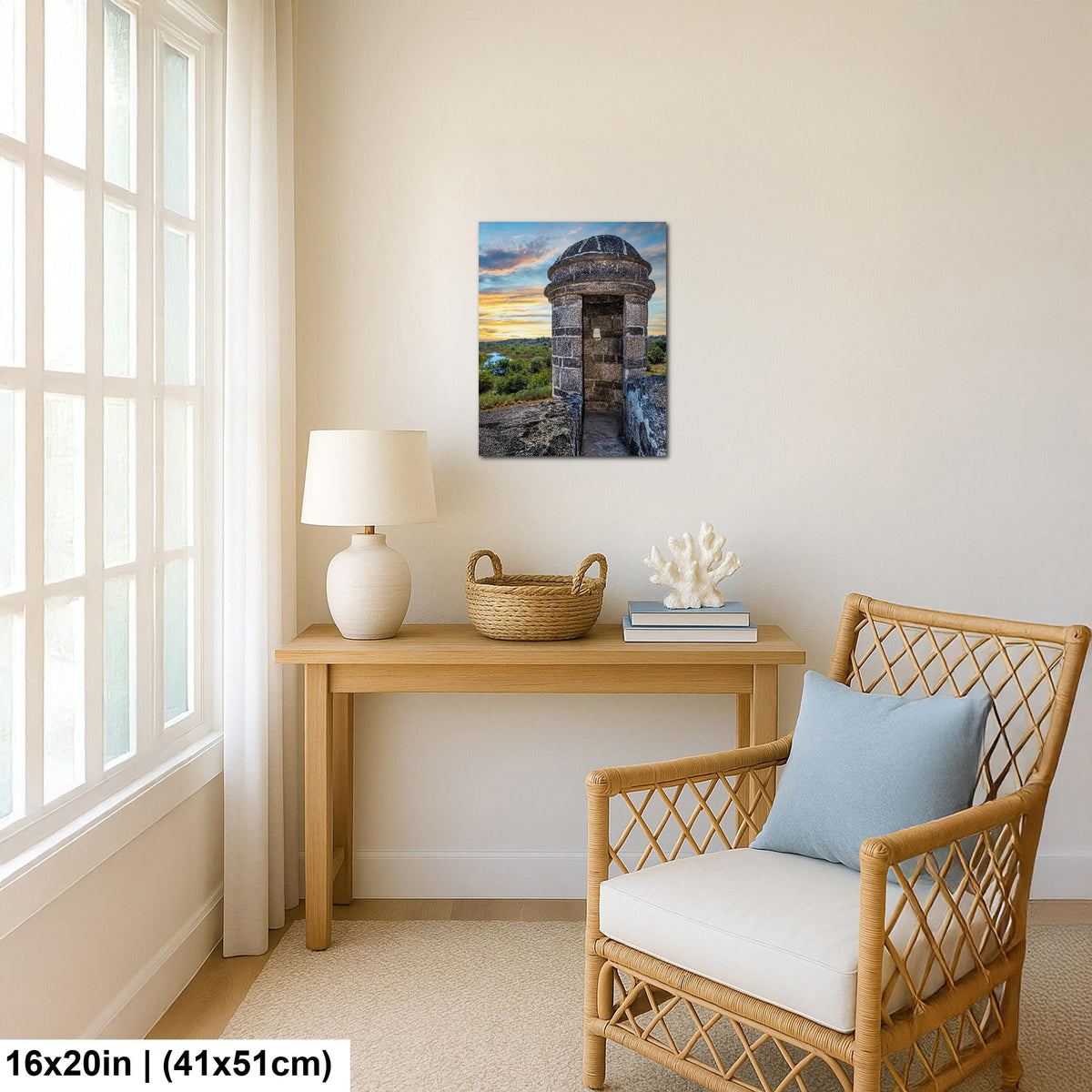Historic Watch: Castillo de San Marcos St Augustine Florida Photo Wall Art