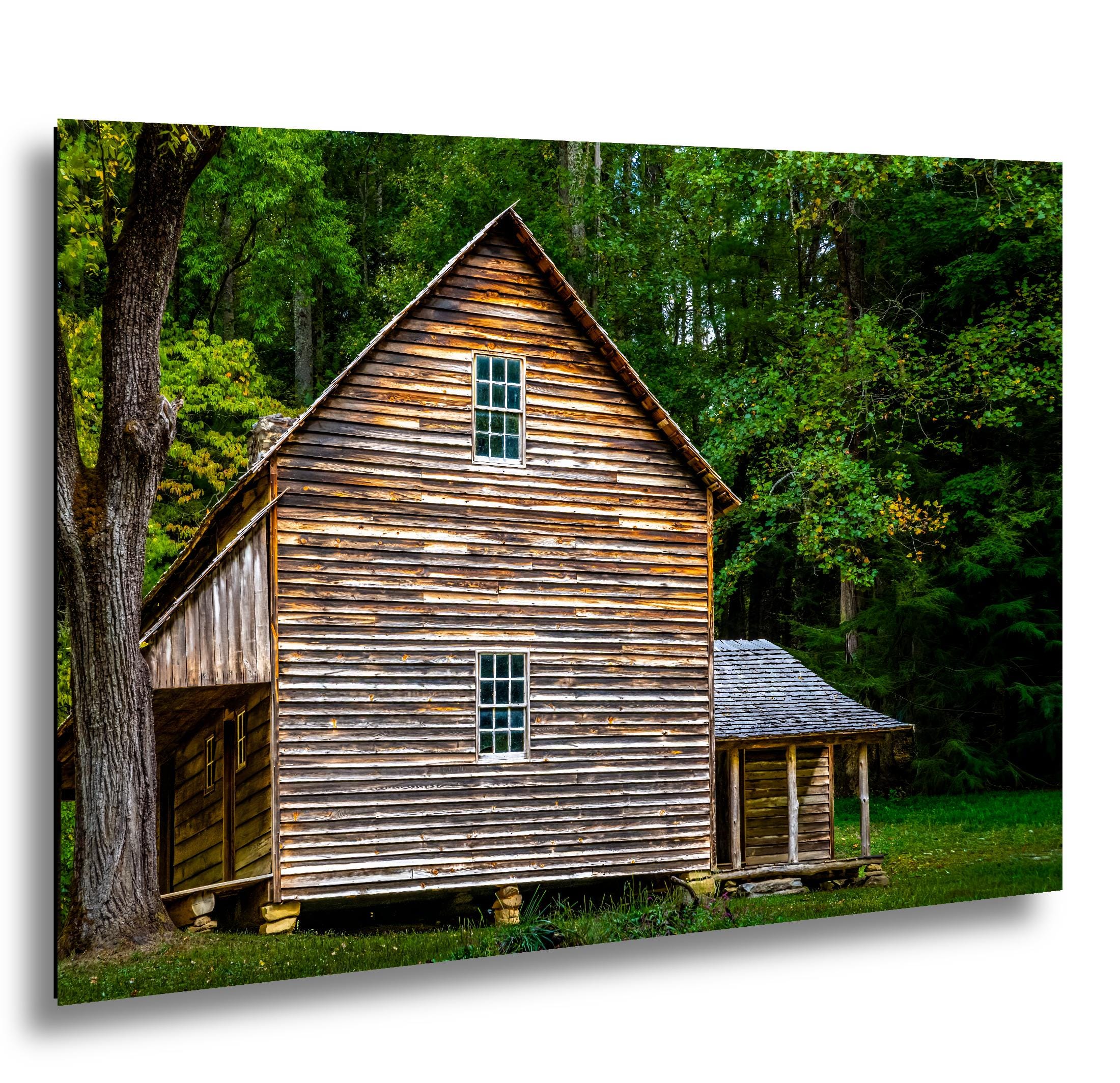 Pioneer Legacy: Historic Cabin Great Smoky Mountains National Park Wall Art