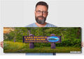Lake Bemidji State Park Sign: Minnesota Forest Photography Wall Art