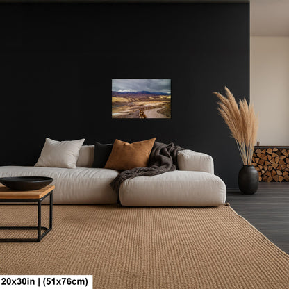 Storm Clouds over Death Valley National Park California Photography Print, Desert Landscape Wall Art