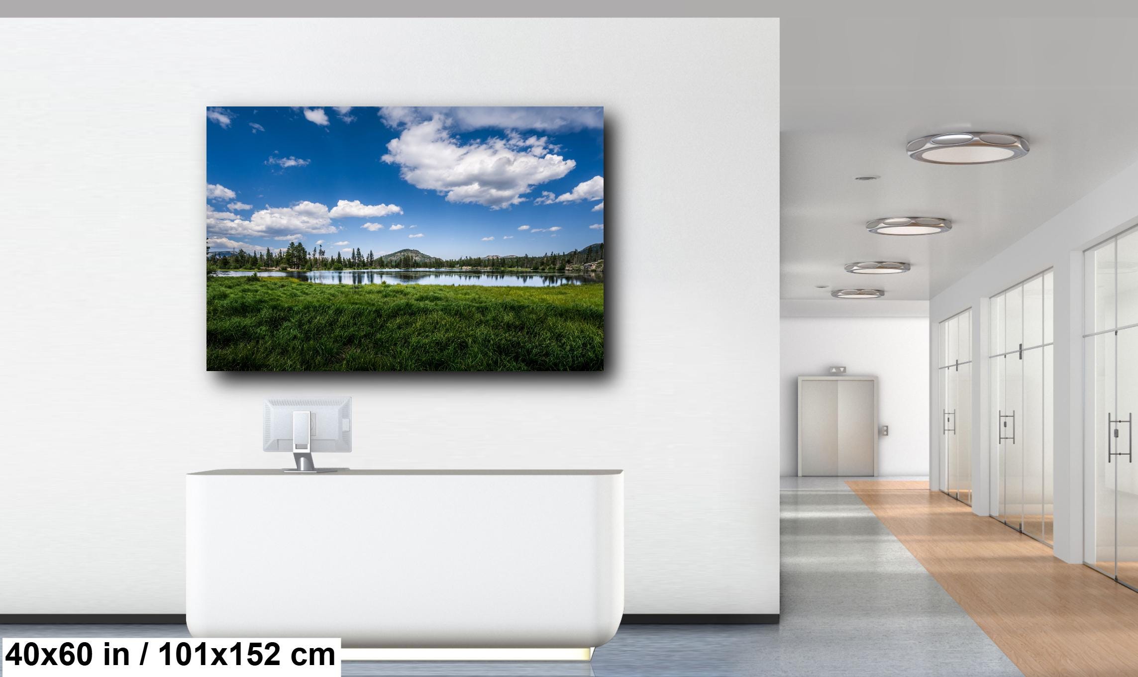 Sprague Lake Print: Rocky Mountain National Park Photography Wall Art