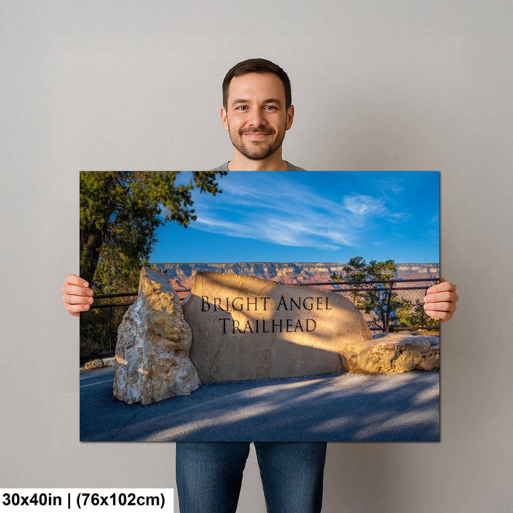 Bright Angel Trailhead Grand Canyon Photography Wall Art