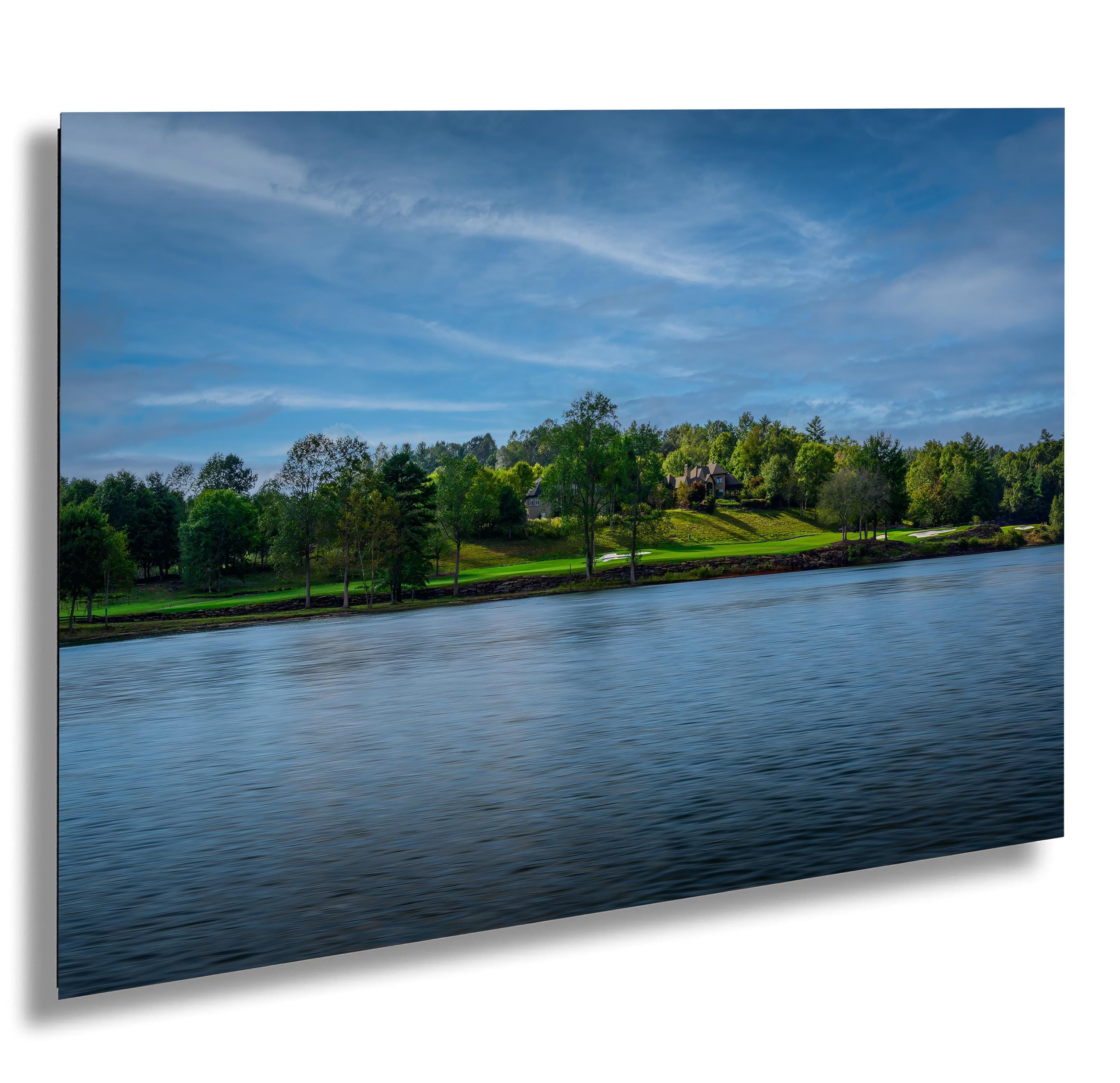 Lake Keowee Wall Art – Calm Waters Print | South Carolina Decor Canvas