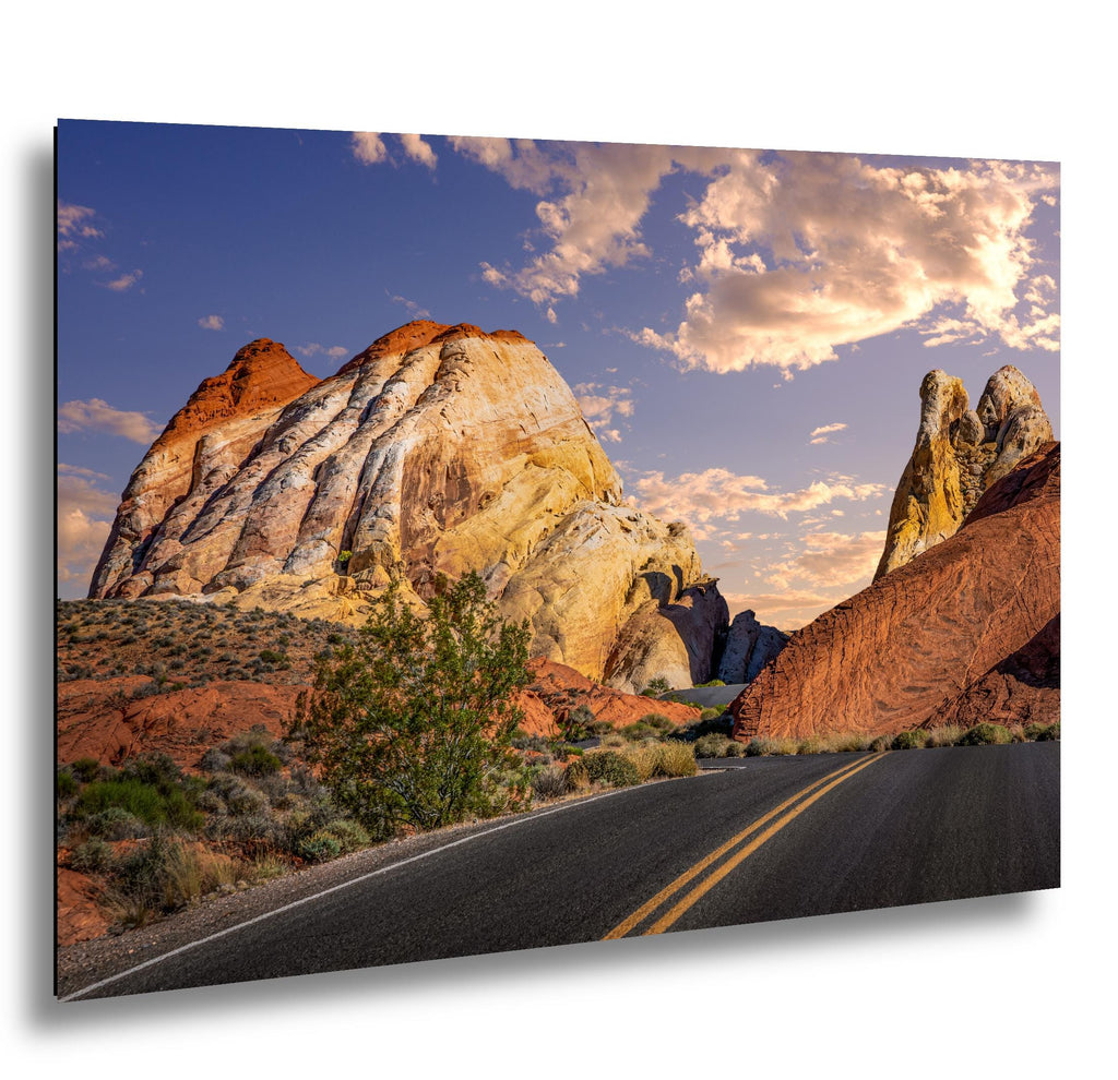 Sandstone Peaks: Red Rock Canyon Las Vegas Nevada Photography Wall Art