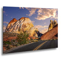 Sandstone Peaks: Red Rock Canyon Las Vegas Nevada Photography Wall Art