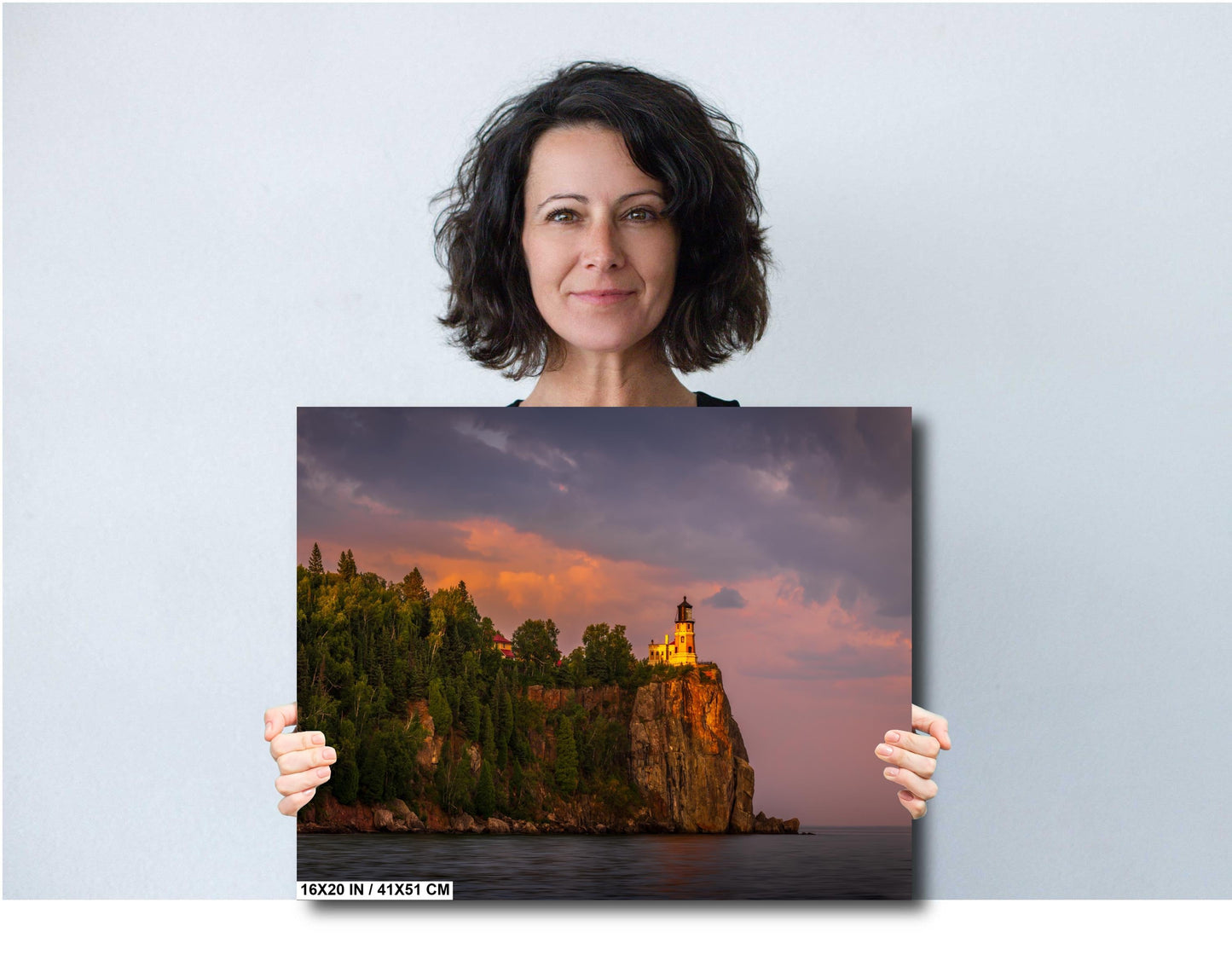 Split Rock Lighthouse Print - Minnesota North Shore Coastal Landscape Wall Art
