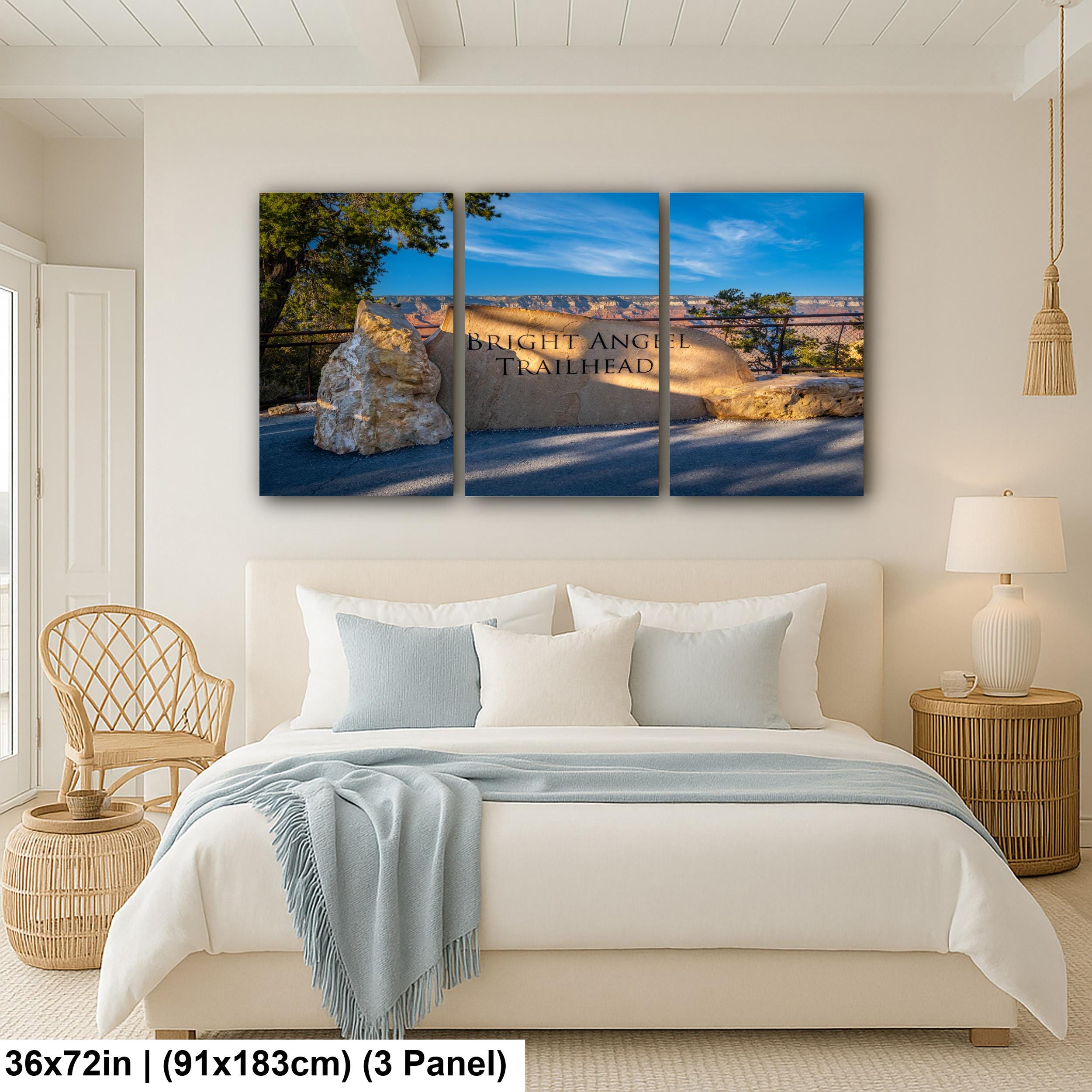 Bright Angel Trailhead Grand Canyon Photography Wall Art