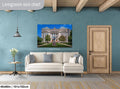 Indiana Statehouse Architecture with George Washington Statue Photography Wall Art