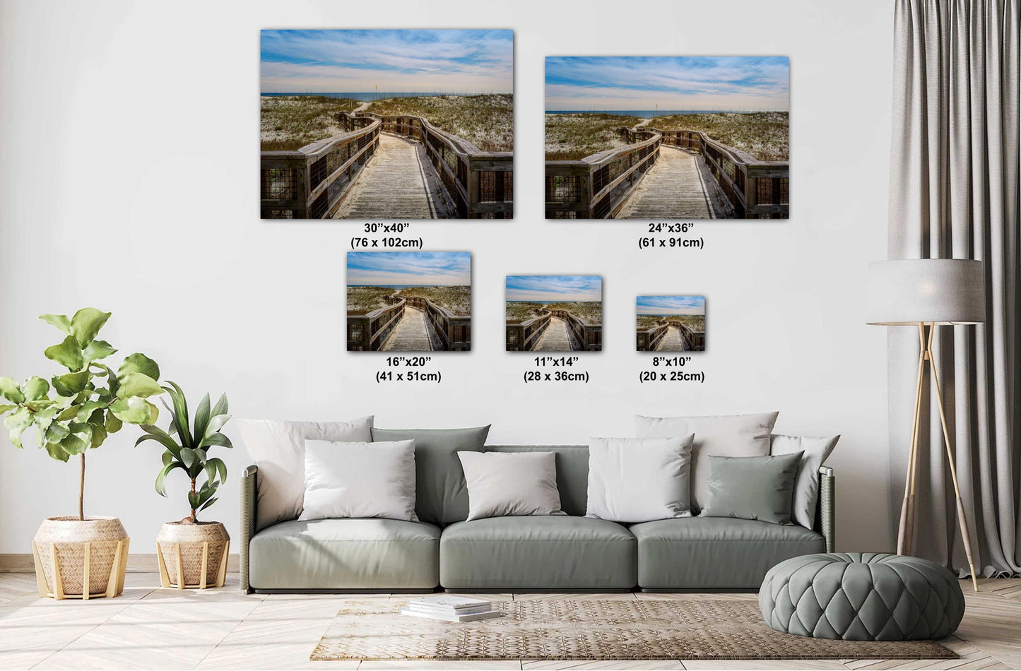 Passage to Perdido: Perdido Key Discovery Trail Print Wall Art Johnson Beach Gulf Islands National Seashore Aluminum/Acrylic/Metal/Canvas