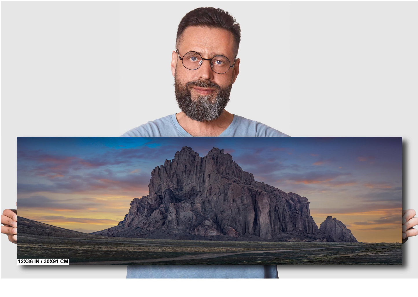 Shiprock New Mexico Print: Monadnock Wall Art Photography