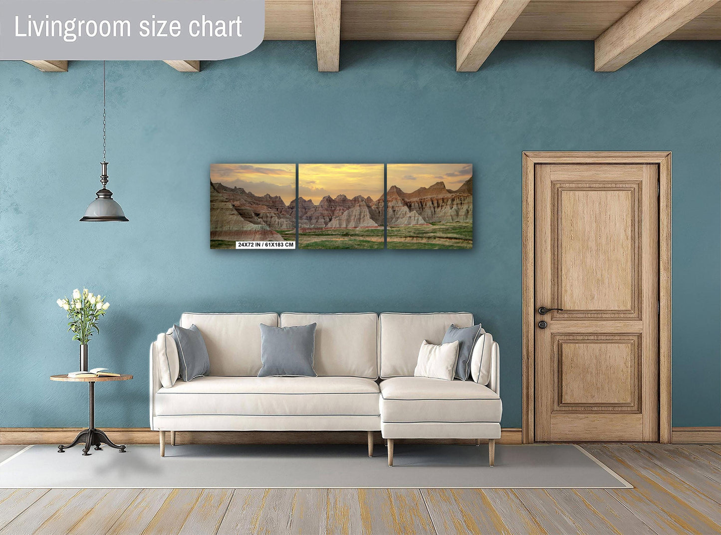 Badlands National Park Cathedral Peaks at Sunset South Dakota Photography Print