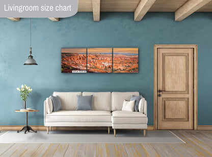 Canyon Kaleidoscope: Bryce Canyon National Park Wall Art Utah Metal Acrylic Print Amphitheater Landscape Photography