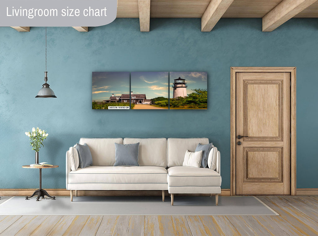 Highland Lighthouse Cape Cod Print: North Truro Nautical Wall Art