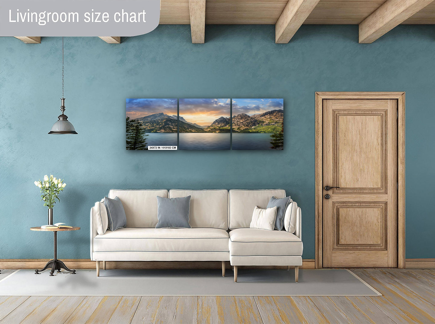 Cascading Beauty: Jenny Lake Wall Art Cascade Canyon Turnout Metal Acrylic Print Grand Teton National Park Landscape