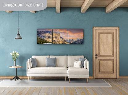 El Capitan Wall Art – Yosemite National Park Poster | Granite Rock Formation Print