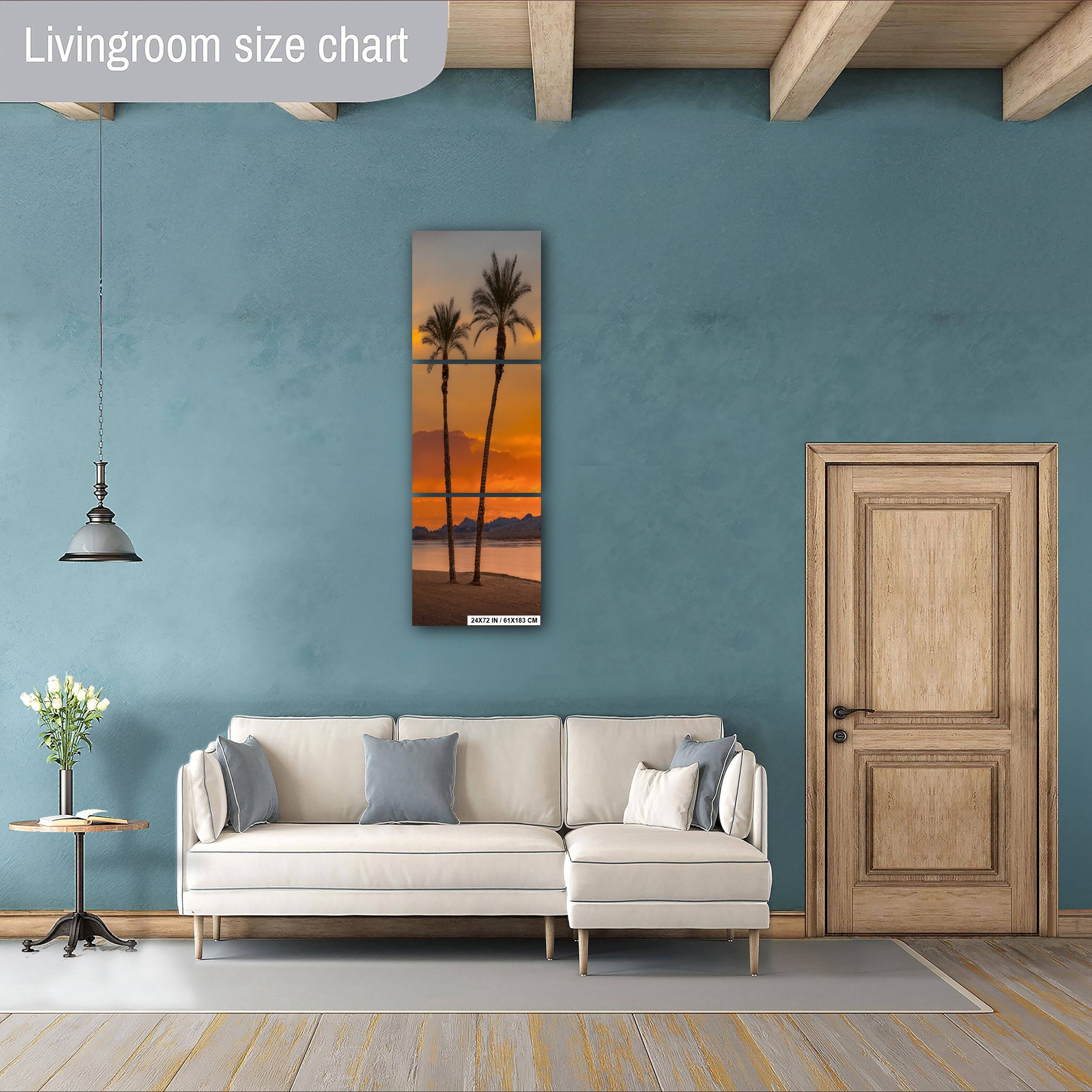 Lake Havasu Palm Tree Arizona Desert Nature Photography Wall Art